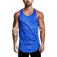 Camiseta De Gimnasio Para Hombre Verano Secado Rápido Malla Top De Musculación Sin Mangas Camiseta Deportiva Fitness O-Neck - details 3