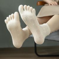 6 Pares De Calcetines Finos Para Verano Para Mujer Con Dedos Separados Media Pierna Deporte Algodón Poliéster Spandex - details 13