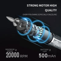 YIKOOLIN Máquina De Uñas Eléctrica Profesional 20000RPM Para Archivar Uñas De Acrílico Y Gel Herramienta De Manicura Y Pedicura Set De Manicura - details 10