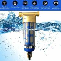 Filter de sedimentos reutilizable-Prefilter de Agua-Filter de sedimentos-Pre-filter de Micras-Accesorio purificador de Agua-Para tuberia de Agua de Pozo-Filter de sedimentos (abrazadera de Manguera de 1/2) ") - details 1