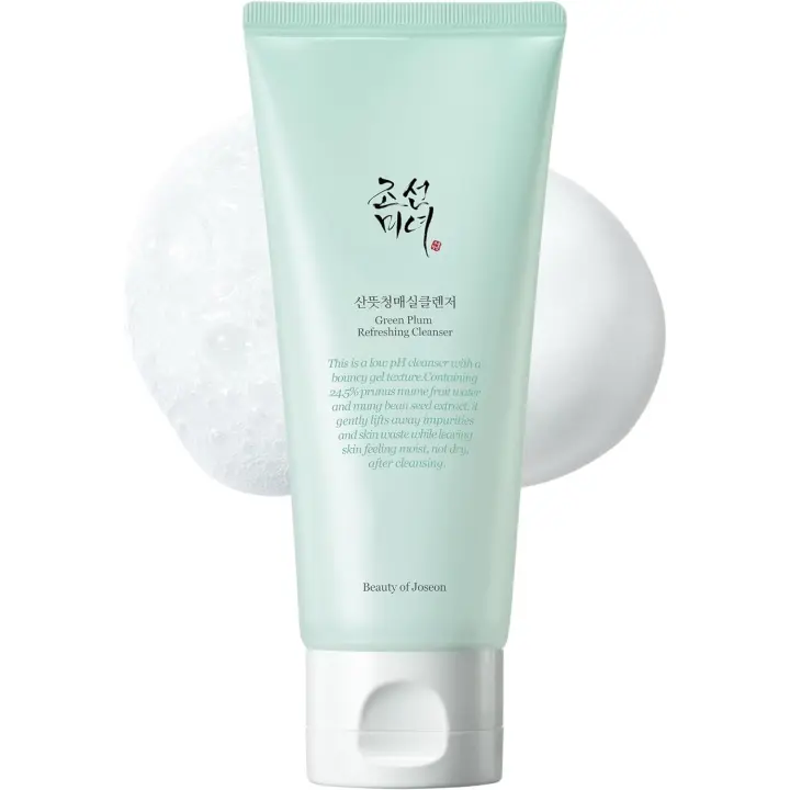 Beauty of Joseon - Limpiador Facial Refrescante con Extracto de Ciruela Verde y Moringa, 100 ml - Ideal para Todo Tipo de Pieles - Limpieza Suave y Equilibrante - 1