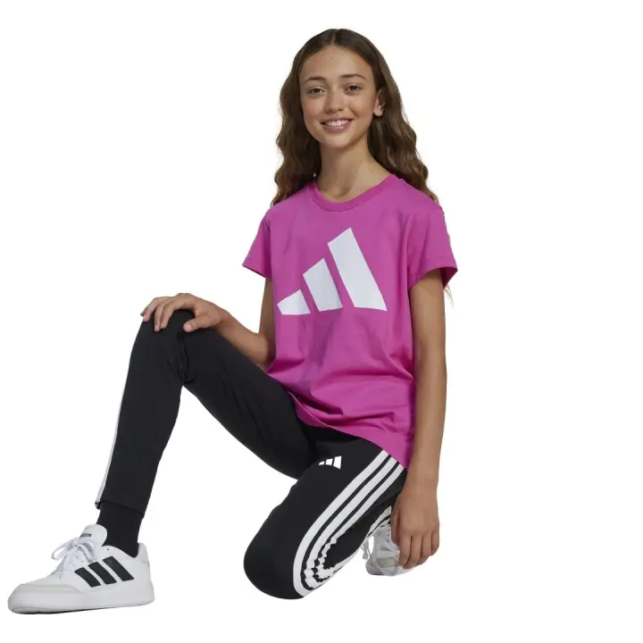 Malla para Adolescentes  Adidas 3 Stripes  Negro - 1