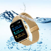 Reloj inteligente con Bluetooth para hombre y mujer, pulsera con Dial personalizado, control del ritmo cardíaco, llamadas, para Android e IOS, 2025 - details 6