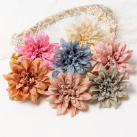 5Pcs Cabezas De Flores Artificiales Dahlias Para Decoración De Navidad Hogar Y Habitaciones Bodas Y Murallas Accesorios De Flores Falsas - details 19