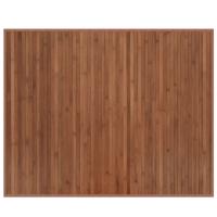 vidaXL Alfombra rectangular bambú 80x100 cm Color Negro,  Natural,  Marrón y mas Alfombras de área  Alfombra de Piso para Sala de Estar Dormitorio Habitación Salón - details 2