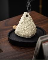 Quemador ceremonial de cerámica: para palo santo, salvia blanca y hierbas. Diseño mini chimenea, decoración de mesa. - details 8