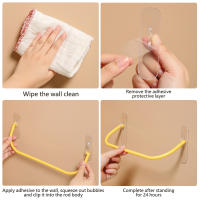 Rack De Almacenamiento Para Zapatillas Y Pantuflas 4PCS Organizador De Zapatos Pared Colgador De Calzado Para Baño Con Drenaje Y Secado - details 8
