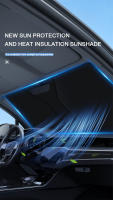 SEAMETAL Pantalla De Sol Para Coche Cubierta De Ventanas Frontales Espejo Solar Aislante De Calor Paraguas Para Accesorios De Coche - details 0