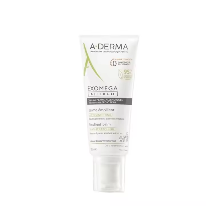 Aderma exomega allergo bálsamo emoliente anti-rascado 200ml - 1