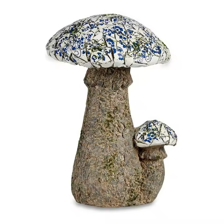 Ibergarden Figura Decorativa para Jardín Mosaico Seta Poliresina (29 X 44 X 32 Cm) - Originalidad - 1