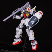 Modelo De Mecha RX-178 STAR MK-Ⅱ En Escala 1/144 Artesanía De Juguete De Color Negro Y Blanco Figura De Acción Puzzle De Artesanía Decorativa Regalo Para Adolescentes Y Adultos - details 1