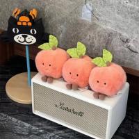 Muñeco De Peluche Jelly Cat Con Rostro Sonriente De Frutas Plátano Manzana Cereza Decoración Para Hogar Y Dormitorio Juguete Interactivo Para Mascotas Regalo De Cumpleaños - details 0