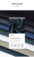 Camiseta De Hombre Para Verano Transpirable Con Mangas Cortas Estilo Casual Cuello Redondo Top De Seda Helada Para Sensación De Frío - details 1