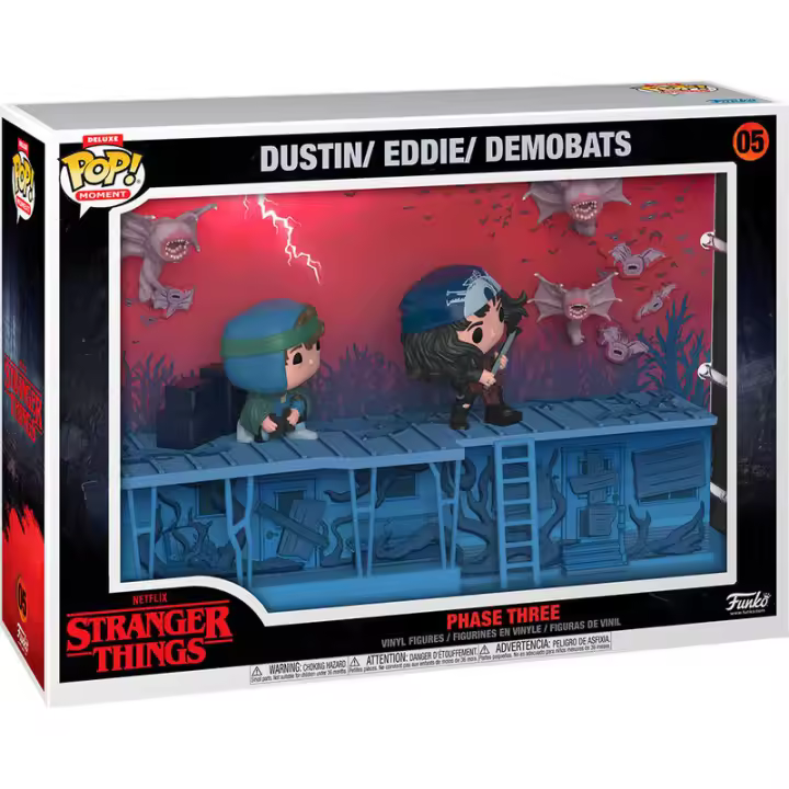 Figura Pop Moments Deluxe Stranger Things Pahse Three-Figura de Vinilo Coleccionable - Idea de Regalo- Mercancia Oficial - Juguetes para Niños y Adultos - Movies Fans - Muñeco para Coleccionistas y Exposición - 1