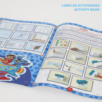 Lisciani Lilo & Stitch - Mesa dibujo con luz Disney, pizarra luminosa, 42x7x27 cm, incluye libro de actividades, rotuladores perfumados, pegatinas, plantillas estarcido, tijeras, juguetes para niños y niñas, para niños a partir de 5 años - details 2