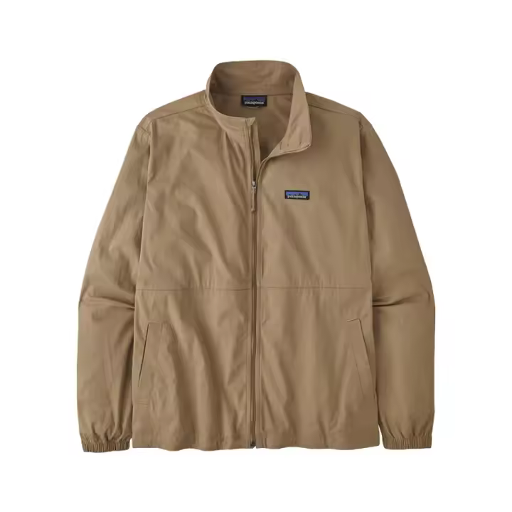 Chaqueta Beige Patagonia Nomader Jacket Slab Khaki con Tela de Secado Rápido - 1