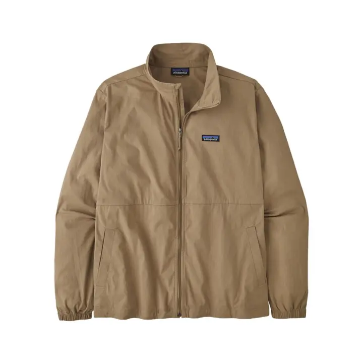 Chaqueta Beige Patagonia Nomader Jacket Slab Khaki con Tela de Secado Rápido - 1