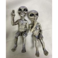 Figura De Resina Alienígena Espacial Para Jardín Decoración Externa Miniatura Regalo Para Casa Y Jardín Estilo Único Y Moderno - details 5