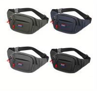 Bolsa De Cintura Para Deportes Al Aire Libre Para Hombres Impermeable Multifuncional Bandolera Ajustable Para Montañismo Y Correr - details 1