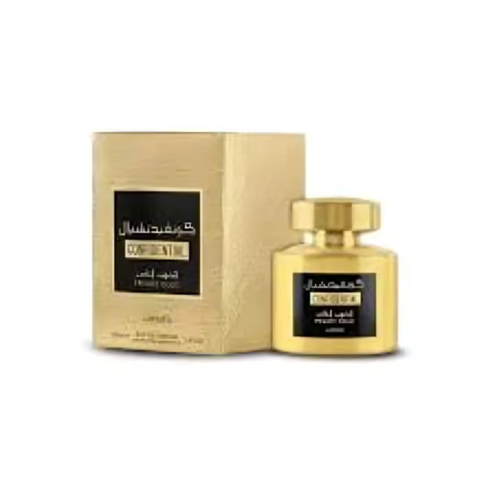 CONFIDENTIAL PRIVATE GOLD LATTAFA Perfume Árabe EAU Unisex 100ML - 1