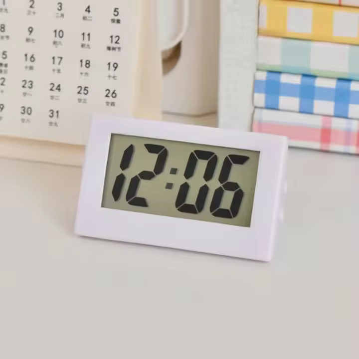 Reloj Despertador LED Digital Horale de Cálendary para Oficina y Hogar Funcionado por Hatería - 1