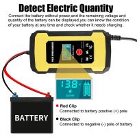Cargador De Batería Para Coche Inteligente Pulso LCD 12V 6A Recurso Para Auto Motos Ciclo GEL Lead-Acid Reparación Automática - details 7