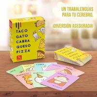 Ludilo - Taco Gato Cabra Queso Pizza,Juegos De Mesa Para Niños +8 Años - details 0