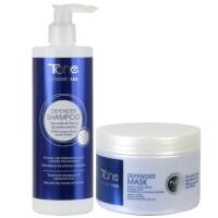 Tahe Pack Defender XXL: Champú 400 Ml. + Mascarilla 300 Ml. Bonder Plex - details 0