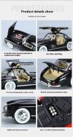 Modelo De Coche Clásico 1:24 Benz 300SL 1936 Con Sonido Y Luz Juguete Educativo Para Niños Coleccionable De Metal Regalos Para Cumpleaños - details 10