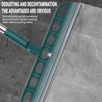 Cepillo Mágico Para Limpieza Del Piso Con Escobilla De Silicona Y Cepillo De Mopa Herramientas De Limpieza Doméstica Para Pelos De Animales Y Polvo - details 4