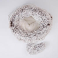 Casa De Gato De Peluche Caliente Para Invierno Matriz Pequeños Animales Perro Casa De Descanso Para Gatos Y Perros Almohadilla De Dormir Kennel De Mascotas Habitats Y Casas Para Mascotas - details 2