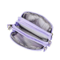 Monedero Grande De Capacidad Para Mujer En Nylon Resistente Al Agua Con Tres Capas Monedero Coreano Nuevo De Oxford Portátil - details 6