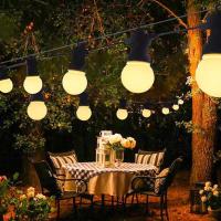 Lámpara De Globos LED Impermeable 23M Para Exterior Camping Decoración De Navidad Boda Jardín Patio Cadena De Luces Conectable - details 4