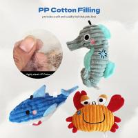 Juguete Interactivo Para Perros Mordedor De Peluche Duradero Con Sonido Squeaker Juguete De Masticar Para Mascotas Indestructible Para Cachorros - details 5