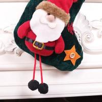 Calcetines De Navidad 25cm Decoración De Árbol De Navidad Vintage Calcetines De SANTA BOOTS Colgante Para Chimenea Decoración De Fiesta Para El Hogar - details 7