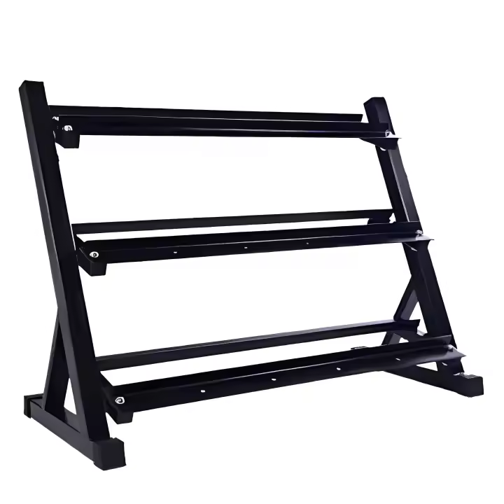Ozio Fitness Soporte Estante Mancuernas Hexagonales | Robusto Soporta Hasta 475 Kg - 1