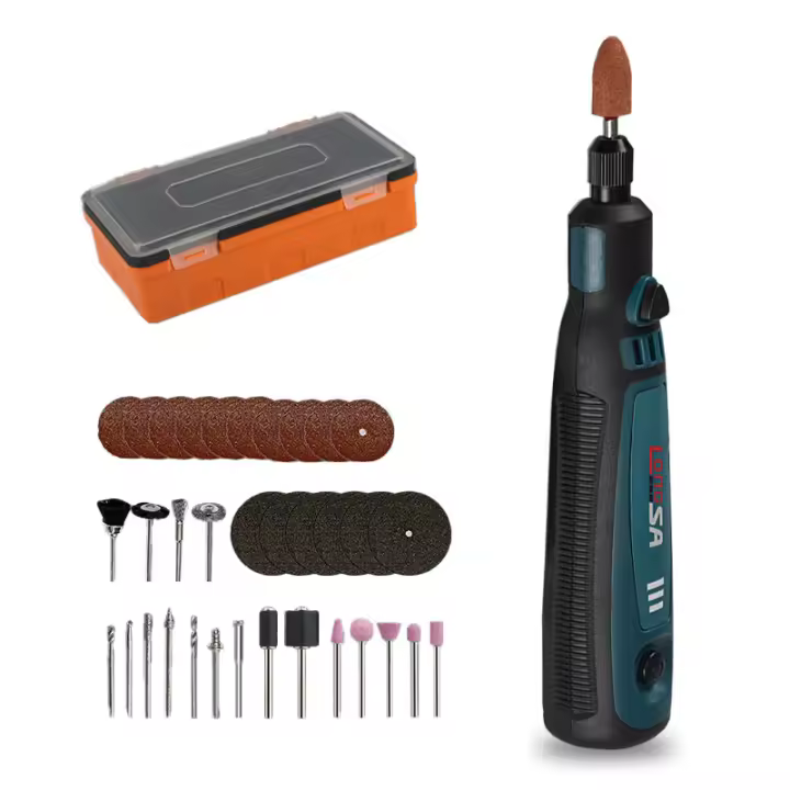 Mini Grabador Pulidora De Batería Recargable 5000-10000-15000r Herramienta Eléctrica Para Engranajes Y Polimorfismo Kit De Taladro Eléctrico Para DIY En El Hogar - 1