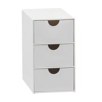 Organizador De Escritorio Con 3 Cajones Multifuncional Antipolvo Pileable Para Suministros De Escritorio Baño Y Hogar - details 4