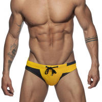 Bragas De Natación Para Hombre En Blanco Moda Verano Deporte Playa Traje De Baño Sexy Estilo Surf Talla Unica Material Poliéster - details 13