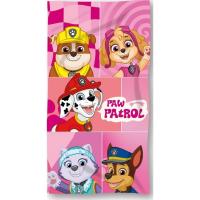 Paw Patrol Toalla Playa Piscina BAÑO La Patrulla Canina con Chase, Marshall, Rubble, Everest y Skye - 140 x 70cm Certificado Calidad: Oeko-Tex - details 0