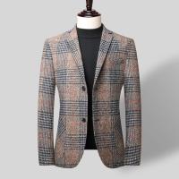Chaqueta Occidental Slim Para Hombres Moda Nueva Casual Confortable Y Personalizada Ropa Hombre Elegante Cierre Simple Talla Regular Para Todas Las Estaciones - details 1