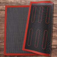 Manta De Silicona Perforada Para Hornear Resistente Al Calor Para Galletas Y Pastelería Almohadilla Antideslizante Para Amasar No Adhesiva - details 3