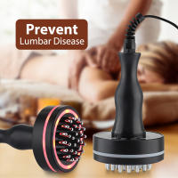 Cepillo De Masaje Eléctrico Para El Cuidado De La Salud Y Pérdida De Peso Comb De Masaje Guasha Lymphatic Heat Compress Para El Cuerpo - details 1