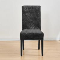 Cubierta De Silla Suave De Velours 1/4PCS Esponjosa Elástica De Color Sólido Lavable Para Sala De Comedor Hogar Bodas - details 17