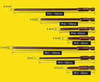 LAOA 1pc Bit De Destornillador S2 De Acero De Aleación Para Destornillador Eléctrico Y Perforadora Con Magnetismo Tipo De Ranura Phillips - details 3