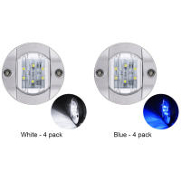 4PCS Luz De Mar De 12V LED Impermeable Para Barco Anclaje De Popa Luz De Navegación Para Camión RV Yate Accesorio De Hardware Marítimo - details 7