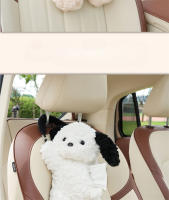 Muñeco De Peluche De Panda Rojo Estuche De Papel Higiénico De Muñeco De Peluche Para Decoración Del Hogar Figura De Perro Oso Kawaii Para Colgar En La Pared - details 2