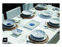 STARLEY- Plato para Pasta Risotto 28cm, Plato de Sopa, Plato Hondo Porcelana Premium La Mediterránea - details 0