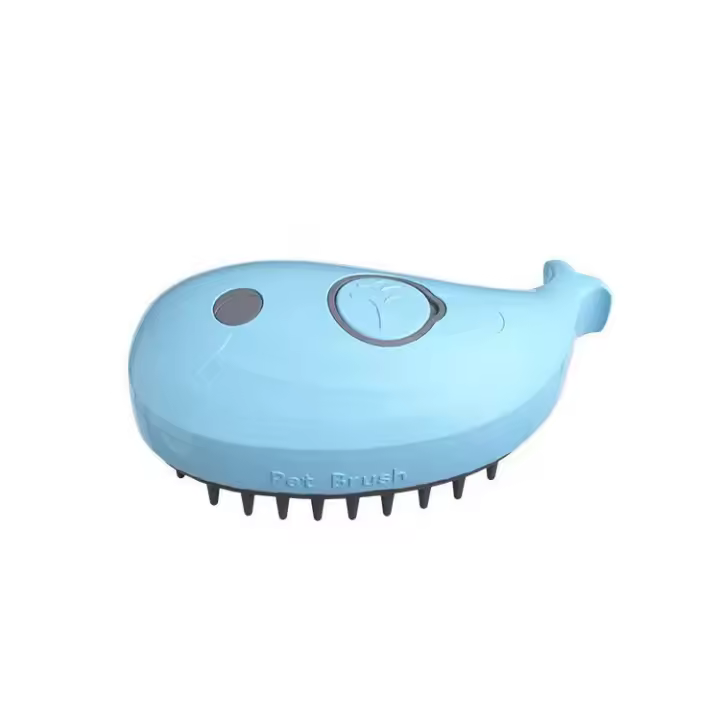 Cepillo Gato Vapor,Cepillo de vapor para Gatos para Masaje,Steamy Cat Brush,Vepillo de Vapor Autolimpitable para Gatos Perros Nudos y Pelos Sueltos - 1