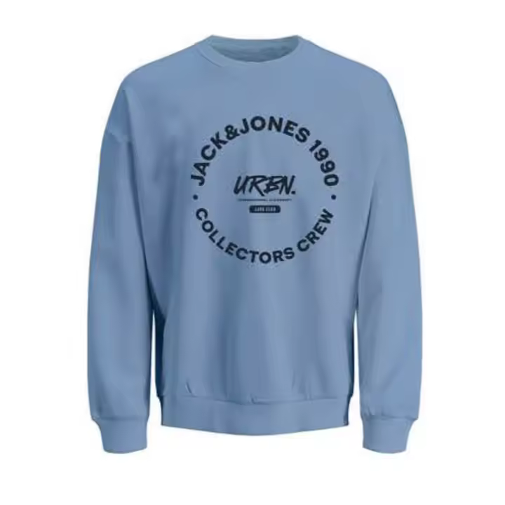 Jjsimon Sweat Crew Neck Azul Claro - 1
